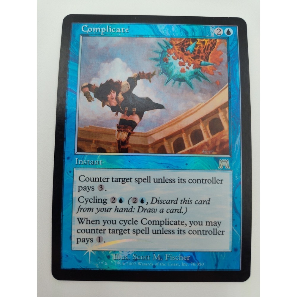 MTG FOIL Complicate #76 Onslaught 2002 MAGIC THE GATHERING 👀📸SEE📸